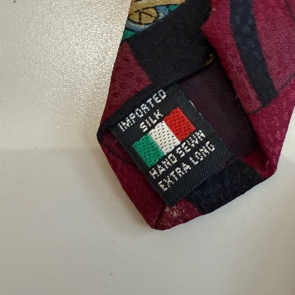 Andre Gianni Hand Sewn imported silk tie